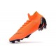New 2018 Nike Mercurial Superfly VI Elite FG Soccer Cleats - Orange Black