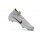 New 2018 Nike Mercurial Superfly VI Elite FG Soccer Cleats - Silver Black