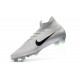 New 2018 Nike Mercurial Superfly VI Elite FG Soccer Cleats - Silver Black