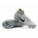 New 2018 Nike Mercurial Superfly VI Elite FG Soccer Cleats - Silver Black