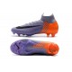 New 2018 Nike Mercurial Superfly VI Elite FG Soccer Cleats - Purple Orange