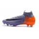 New 2018 Nike Mercurial Superfly VI Elite FG Soccer Cleats - Purple Orange