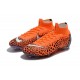 Nike Mercurial Superfly 6 Elite FG Football Boots - Safari Orange Black