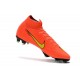 Nike Mercurial Superfly 6 Elite FG Football Boots - Orange Yellow