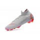 Nike Mercurial Superfly 6 Elite FG Football Boots - Grey Crimson