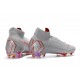 Nike Mercurial Superfly 6 Elite FG Football Boots - Grey Crimson