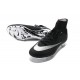 News 2016 Nike Mercurial Superfly FG ACC Cleats Black Silver