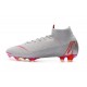 Nike Mercurial Superfly 6 Elite FG Football Boots - Grey Crimson