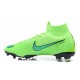 Nike Mercurial Superfly 6 Elite FG Football Boots - Green
