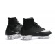 News 2016 Nike Mercurial Superfly FG ACC Cleats Black Silver