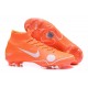 Nike & Off-white Mercurial Superfly 6 Elite FG Football Boots - Orange