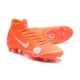 Nike & Off-white Mercurial Superfly 6 Elite FG Football Boots - Orange