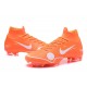 Nike & Off-white Mercurial Superfly 6 Elite FG Football Boots - Orange