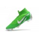 Nike Mercurial Superfly VI 360 Elite FG Cleat - Green Silver