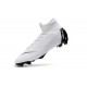 Nike Mercurial Superfly VI 360 Elite FG Cleat - White Black