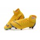 Nike Mercurial Superfly VI 360 Elite FG Cleat - Yellow Blue