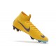 Nike Mercurial Superfly VI 360 Elite FG Cleat - Yellow Blue