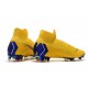 Nike Mercurial Superfly VI 360 Elite FG Cleat - Yellow Blue