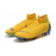 Nike Mercurial Superfly VI 360 Elite FG Cleat - Yellow Blue