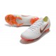 Nike Mercurial Vapor XII FG Football Boots - White Grey Orange