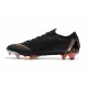 Nike Mercurial Vapor XII FG Football Boots - Black Orange