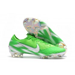 Nike Mercurial Vapor XII FG Football Boots - Green Silver