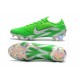 Nike Mercurial Vapor XII FG Football Boots - Green Silver