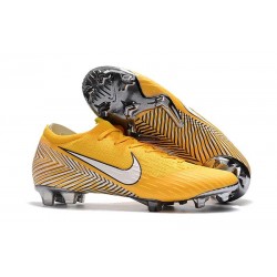 Neymar Nike Mercurial Vapor XII FG Football Boots - Yellow White