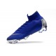 Nike Mercurial Superfly 6 Elite FG Firm Ground Boots - Blue Silver