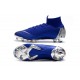 Nike Mercurial Superfly 6 Elite FG Firm Ground Boots - Blue Silver