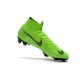 Nike Mercurial Superfly 6 Elite FG Firm Ground Boots - Green Black