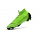 Nike Mercurial Superfly 6 Elite FG Firm Ground Boots - Green Black