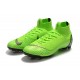 Nike Mercurial Superfly 6 Elite FG Firm Ground Boots - Green Black