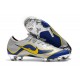 Nike Mercurial Vapor XII 360 Elite FG Mens Cleat - Silver Blue Yellow