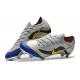 Nike Mercurial Vapor XII 360 Elite FG Mens Cleat - Silver Blue Yellow