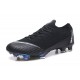 Nike Mercurial Vapor XII 360 Elite FG Mens Cleat - Black White