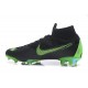 Nike Mercurial Superfly 6 Elite FG Firm Ground Boots - Black Green