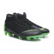 Nike Mercurial Superfly 6 Elite FG Firm Ground Boots - Black Green