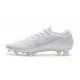 Nike Mercurial Vapor XII 360 Elite FG Mens Cleat - All White
