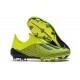adidas X 18+ FG Mens Football Boots - Electricity Green Black