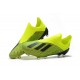 adidas X 18+ FG Mens Football Boots - Electricity Green Black