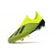 adidas X 18+ FG Mens Football Boots - Electricity Green Black