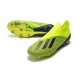 adidas X 18+ FG Mens Football Boots - Electricity Green Black