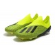 adidas X 18+ FG Mens Football Boots - Electricity Green Black