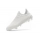 adidas X 18.1 FG New Soccer Cleats - Full White