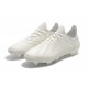 adidas X 18.1 FG New Soccer Cleats - Full White
