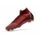 Nike Mercurial Superfly 6 Elite FG Firm Ground Boots - Crimson Black