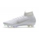 Nike Mercurial Superfly 6 Elite FG Firm Ground Boots - White
