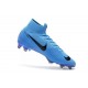 Nike Mercurial Superfly 6 Elite FG Firm Ground Boots - Blue Black