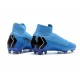 Nike Mercurial Superfly 6 Elite FG Firm Ground Boots - Blue Black